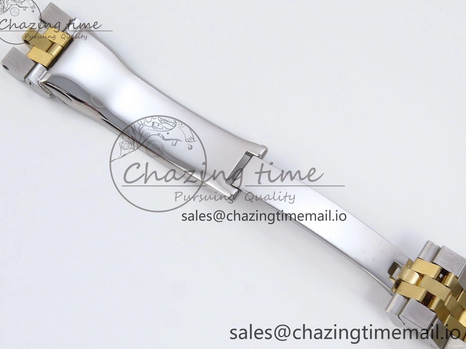 JARF 904L YG Diamonds SS Jubilee Edition Gray 278383RBR Roman 1:1 Best 31 on Steel Bracelet DateJust Dial HZ2236 0502